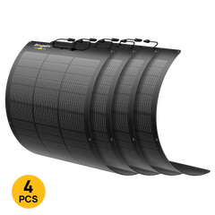 BougeRV Arch 2.0 100W N-Type Fiberglass Flexible Solar Panel
