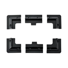 Corner Bracket Mounts | Set of 6 Brackets for Solar Panel Mounting | Designed for RICH SOLAR MEGA Series Solar Panels | Easy to Install