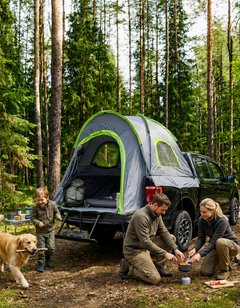 Pickup Truck Tent 2.0 PU2000mm Waterproof, Double-Layer