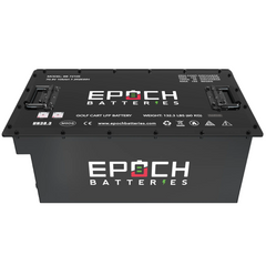 70.4V (72V) 105ah - LiMax Series - Lithium LiFePO4 Golf Cart Battery - Complete Kit