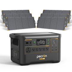 PECRON F3000LFP Portable Power Station 3600W 3072Wh