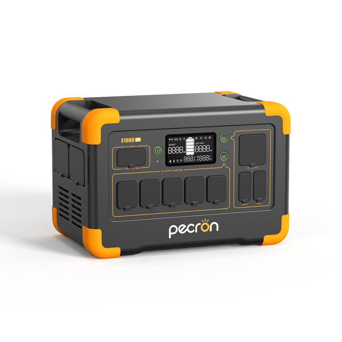 PECRON E1000LFP Portable Power Station 1800W 1024Wh - E1000LFP