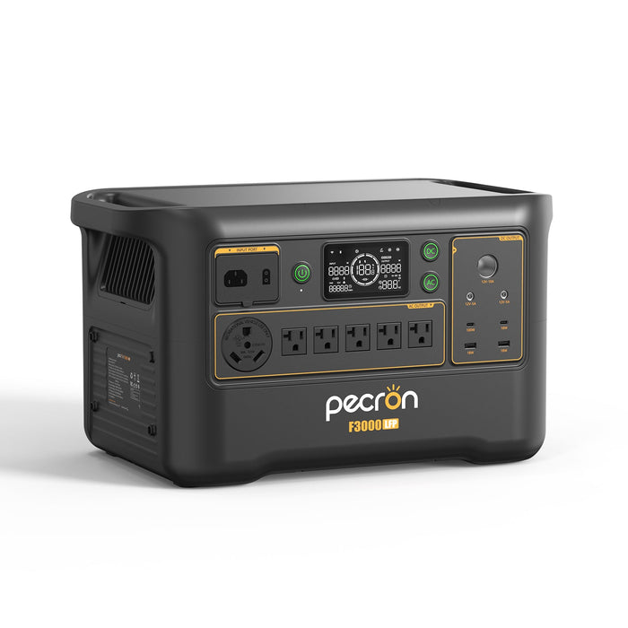 PECRON F3000LFP Portable Power Station 3600W 3072Wh - F3000LFP / Without Cart