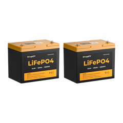 BougeRV 12V 100Ah Group 24 Solar LiFePO4 Battery