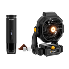 BougeRV Cordless Self-Heating Portable Coffee Maker – K-Cup Compatible