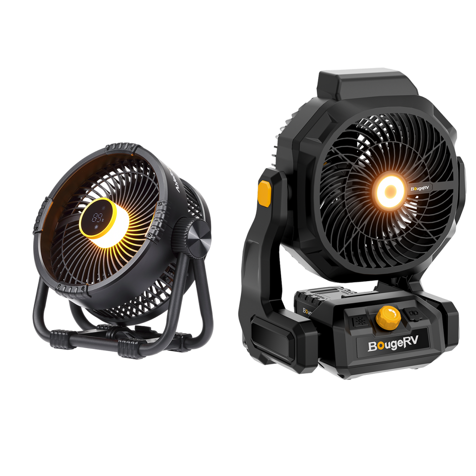 BougeRV Dual Fan Cooling Kit | Double Airflow Anywhere
