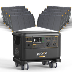 PECRON F5000LFP Portable Power Station 7200W 5120Wh 120V/240V