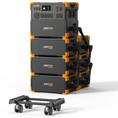 PECRON E3800LFP Portable Power Station 4200W 3840Wh with Free Cart PRE-ORDER