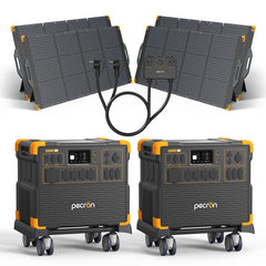 PECRON E3800LFP Portable Power Station 4200W 3840Wh with Free Cart PRE-ORDER