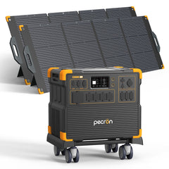 PECRON E3800LFP Portable Power Station 4200W 3840Wh with Free Cart PRE-ORDER