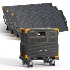 PECRON E3800LFP Portable Power Station 4200W 3840Wh with Free Cart PRE-ORDER