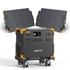 PECRON E3800LFP Portable Power Station 4200W 3840Wh with Free Cart PRE-ORDER