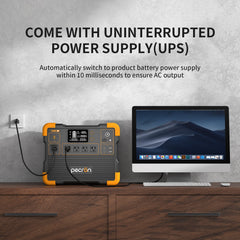 PECRON E1500LFP Expandable Portable Power Station 2200W 1536Wh V3 Version
