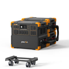 PECRON E3800LFP Portable Power Station 4200W 3840Wh with Free Cart PRE-ORDER