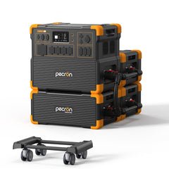PECRON E3800LFP Portable Power Station 4200W 3840Wh with Free Cart PRE-ORDER