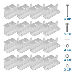 BougeRV Solar Panel Mounting Z Bracket Mount Kits Supporting