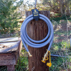 10FT Natural Gas Hose with Storage Strap - image 2