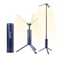 BougeRV New T1 Portable Telescopic Camping Light (Blue)