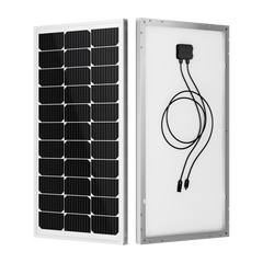 BougeRV 100W 12V 9BB Mono Solar Panel