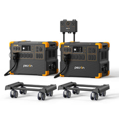 PECRON E3800LFP Portable Power Station 4200W 3840Wh with Free Cart PRE-ORDER