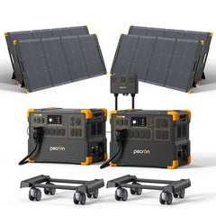 PECRON E3800LFP Portable Power Station 4200W 3840Wh with Free Cart PRE-ORDER