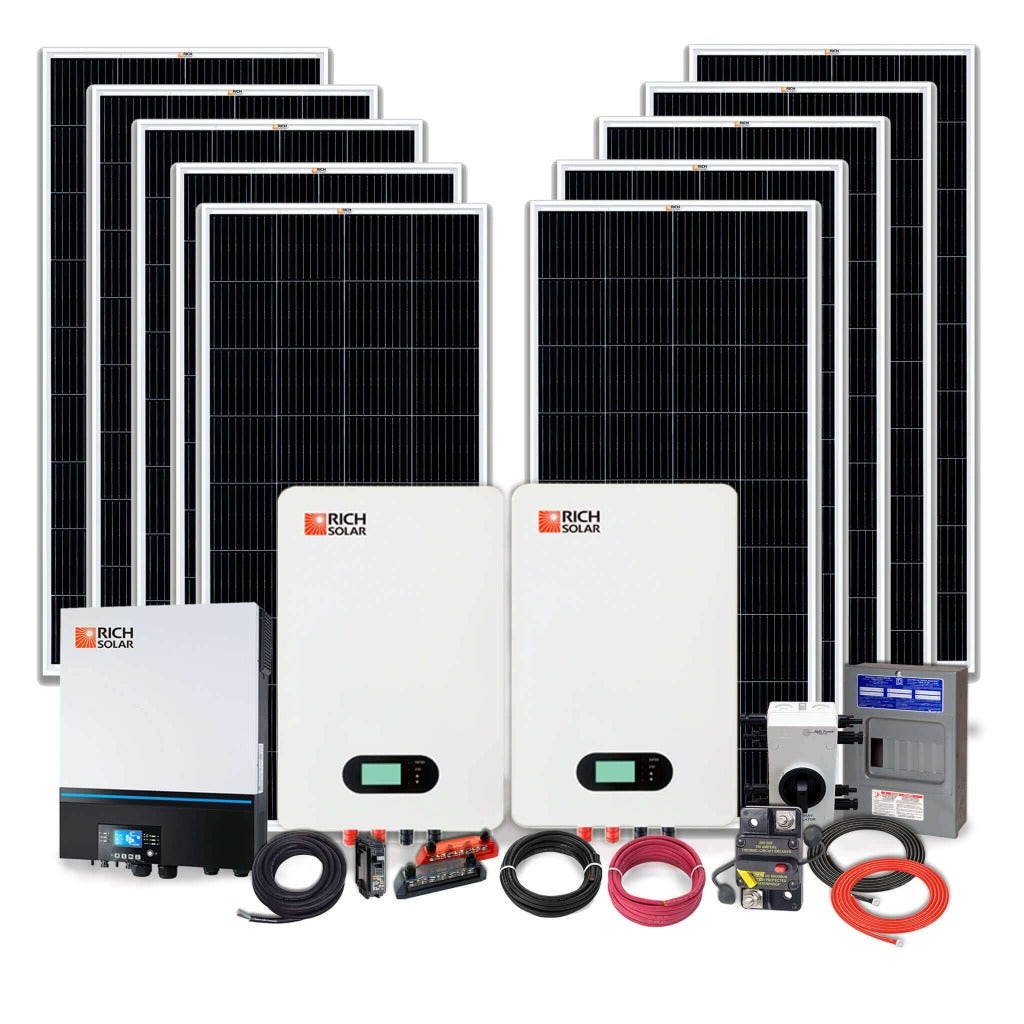 RICH SOLAR RS-CBK201 2000W 48V 120VAC cabin kit