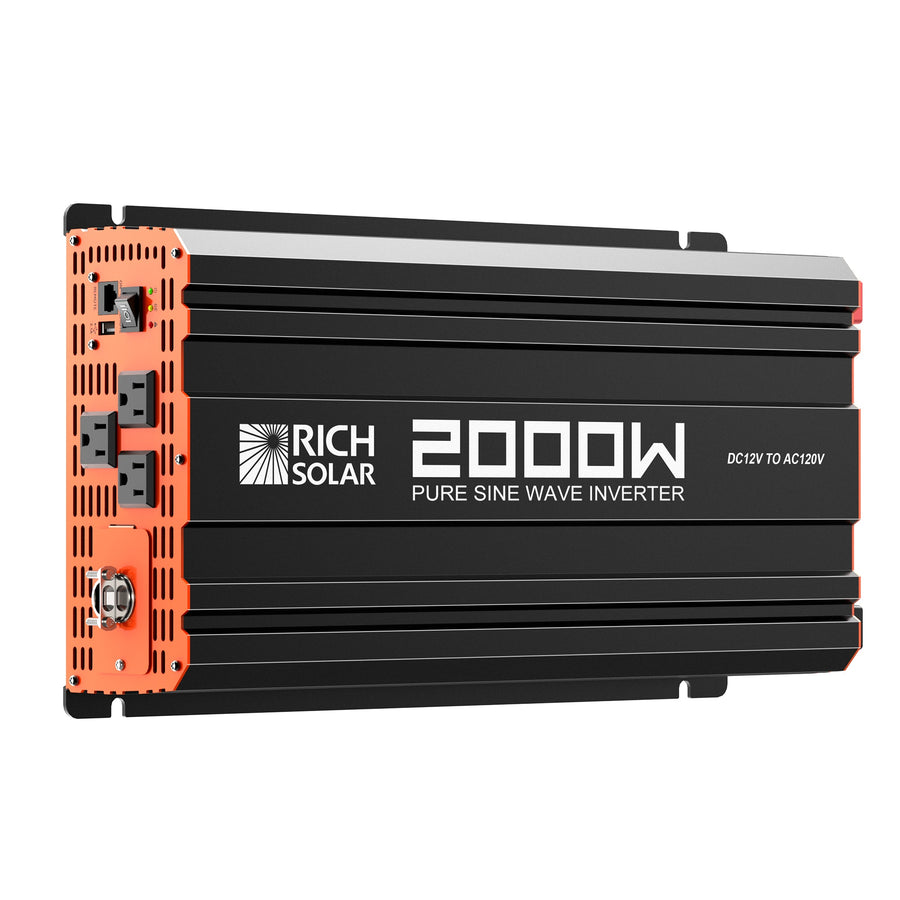 NOVA PURE 2K | 2000 Watt (2kW) 12 Volt Industrial Pure Sine Wave Inverter