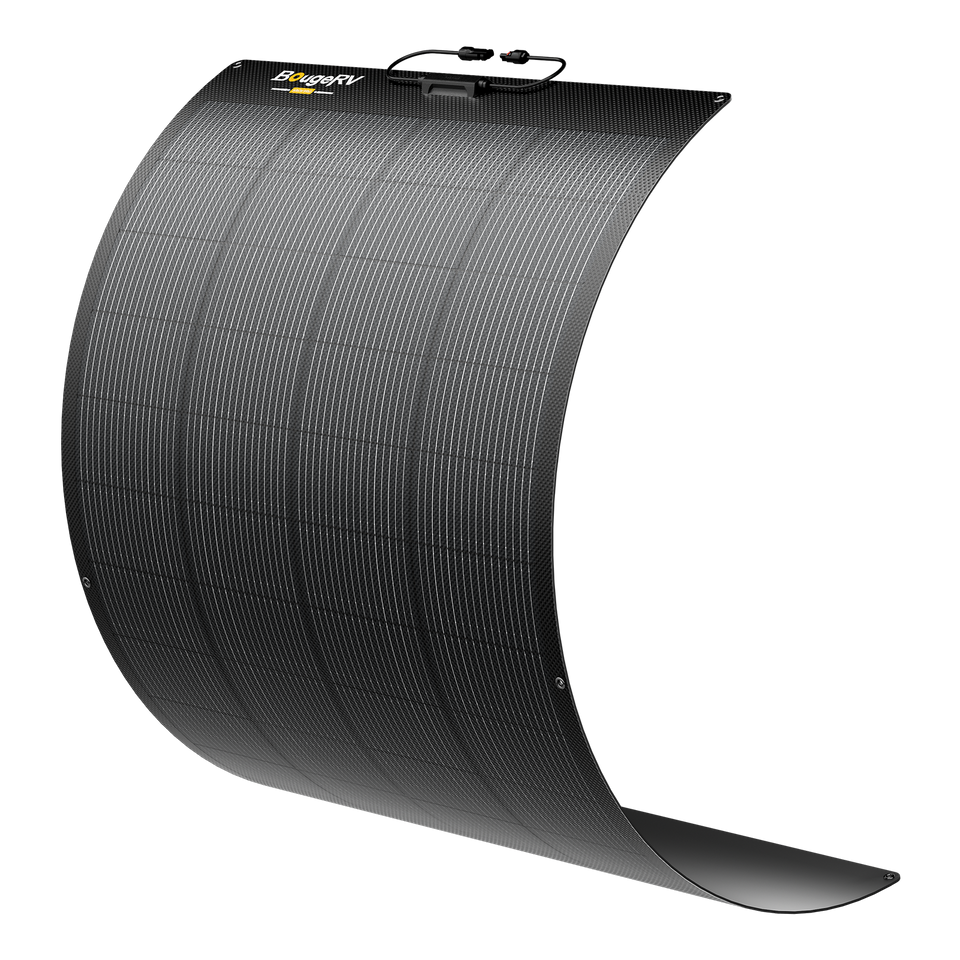 BougeRV Arch Pro 100W N-Type TOPCon Flexible Solar Panel (12V/24V Compatible)