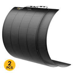 BougeRV Arch 2.0 100W N-Type Fiberglass Flexible Solar Panel