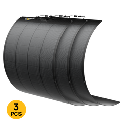BougeRV Arch 2.0 200W N-Type Fiberglass Flexible Solar Panel