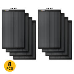BougeRV Arch 2.0 200W N-Type Fiberglass Flexible Solar Panel