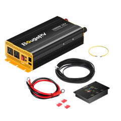BougeRV 200W 12V CIGS Flexible Solar System Kit (Pre-Punched Holes)