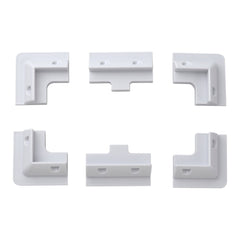 Corner Bracket Mounts | Set of 6 Brackets for Solar Panel Mounting | Designed for RICH SOLAR MEGA Series Solar Panels | Easy to Install
