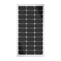 BougeRV 100W 12V 9BB Mono Solar Panel