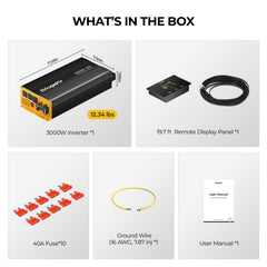 BougeRV 800W 12V Rigid Solar System Kit