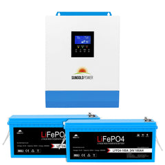 3000W 24V Solar Inverter Charger AC input 120V AC output 120V [PV30-108V / MPPT30- 90V]