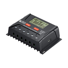 BRAVO LEGEND 30 | 30 Amp PWM Solar Charge Controller | 12V/24V Auto 30A PWM Controller for RVs, Trailers, Campers, Vans, Boats, Off-Grid
