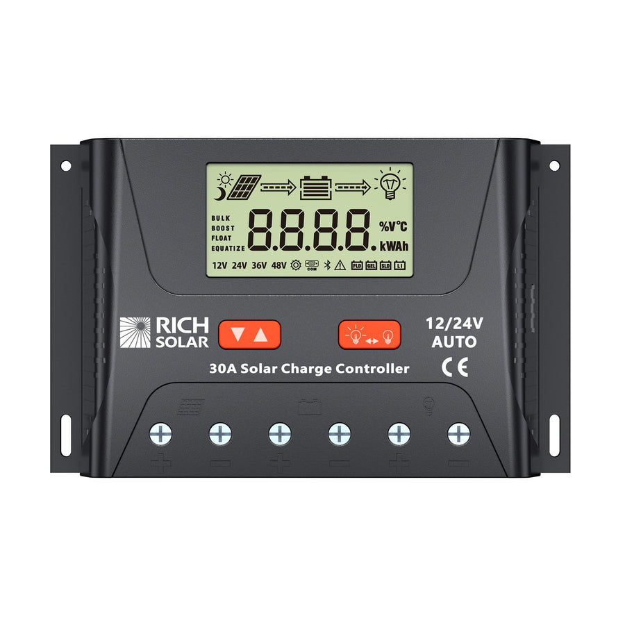 BRAVO LEGEND 30 | 30 Amp PWM Solar Charge Controller