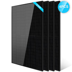 370W Mono Black Solar Panel