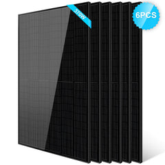 370W Mono Black Solar Panel