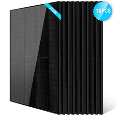 370W Mono Black Solar Panel