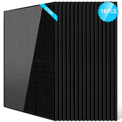 370W Mono Black Solar Panel