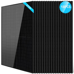 370W Mono Black Solar Panel