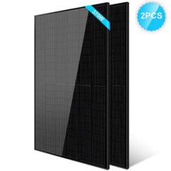 370W Mono Black Solar Panel