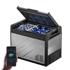 BougeRV New Rocky V3.0 69QT Dual Zone 12V Car Fridge