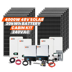 RICH SOLAR RS-CBK402 4000W 48V 240VAC cabin kit