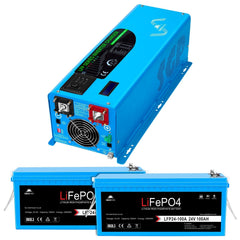 Low Frequency Inverter 4000W-DC24V (single phase) AC input 120V AC output 120V