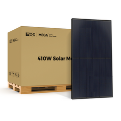 MEGA 410 | 410 Watt Solar Panel | Premium Grid-tie or Off-grid Solar Panel for Residential, Commercial, Agriculture | 25-Year Output Warranty