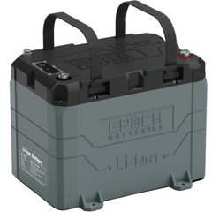 24V 100Ah (2.56kWh) LiFePO4 Lithium Battery - Bluetooth Heating Waterproof