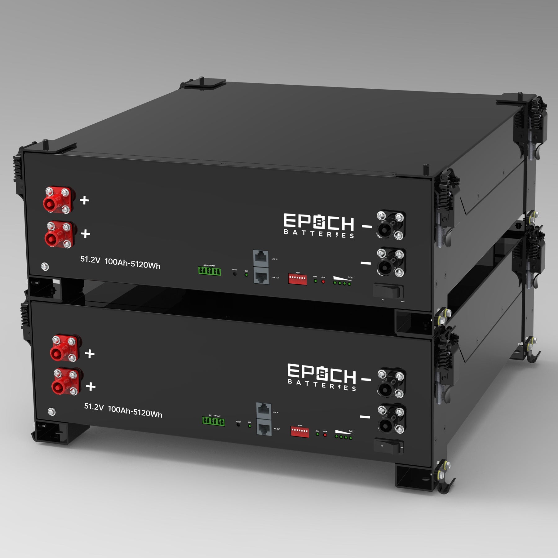 48V 100Ah (5.12kWh) - Self-Heating Server Rack Lithium Battery